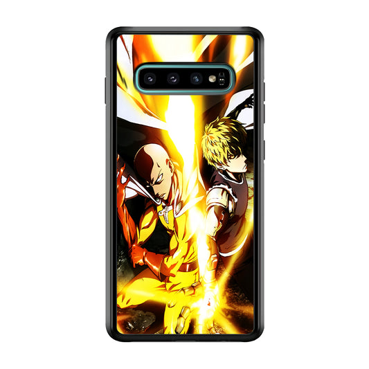 One Punch Man Saitama X Genos Samsung Galaxy S10 Plus Case