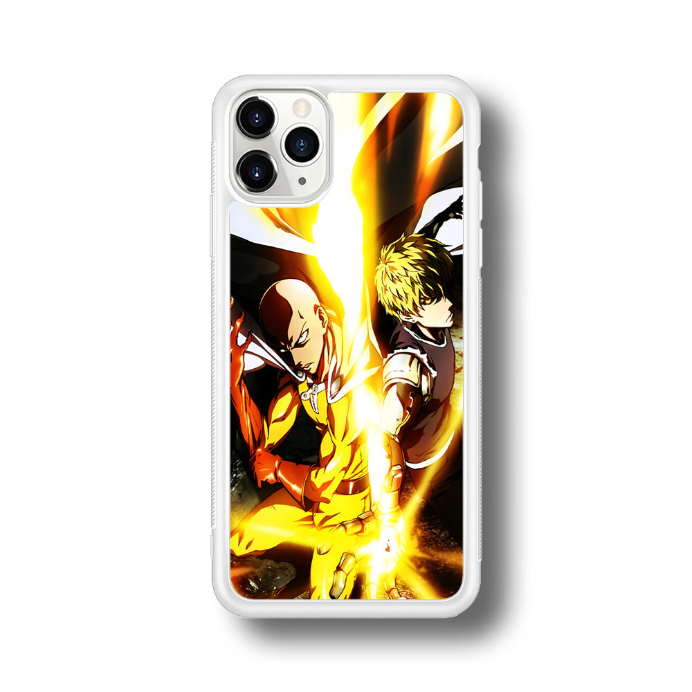 One Punch Man Saitama X Genos  iPhone 11 Pro Case