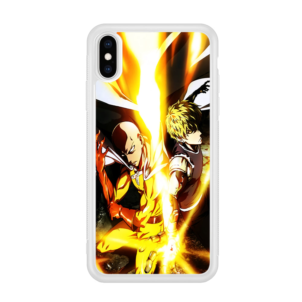 One Punch Man Saitama X Genos iPhone X Case