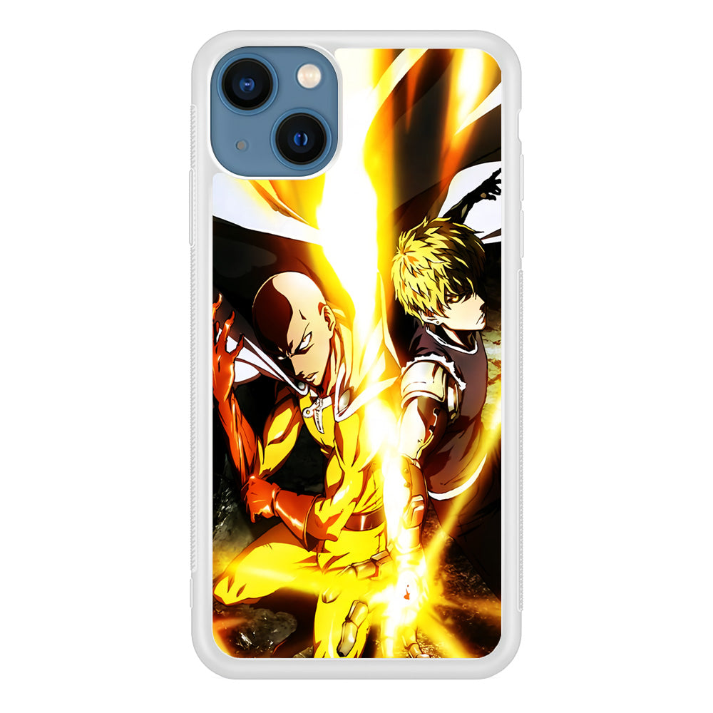 One Punch Man Saitama X Genos iPhone 15 Case