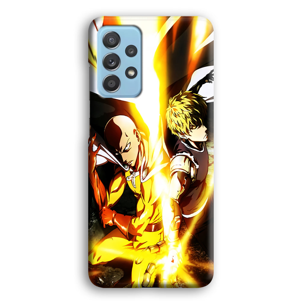 One Punch Man Saitama X Genos Samsung Galaxy A72 Case