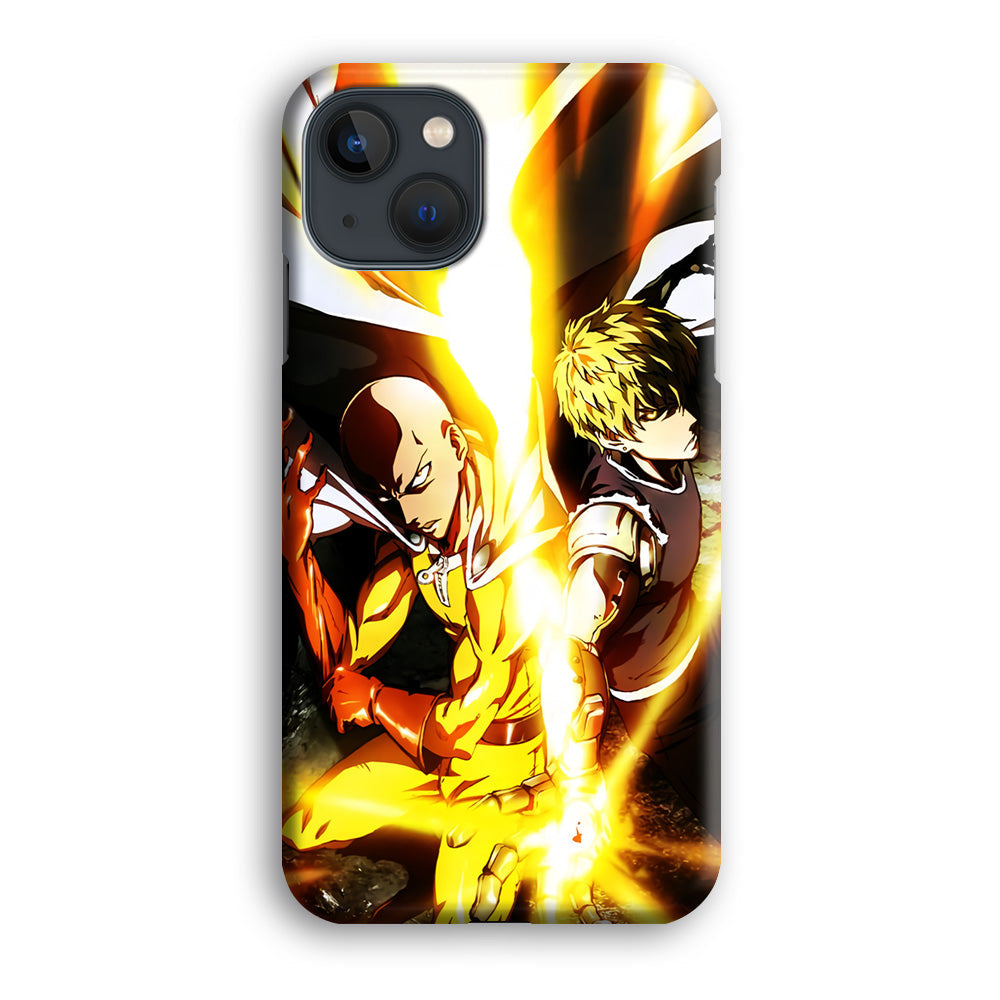 One Punch Man Saitama X Genos iPhone 15 Plus Case