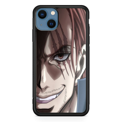 One Piece Shanks Close Up Face iPhone 15 Case