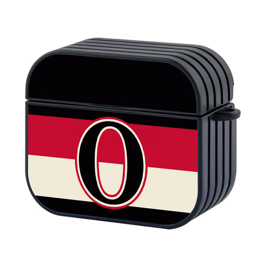 Ottawa Senators NHL Hard Plastic Case Cover For Apple Airpods 4 - Ezzystore