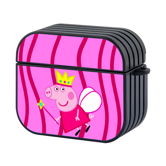 Peppa Pig Granny Pig Fairy Cosplay Hard Plastic Case Cover For Apple Airpods 4 - Ezzystore