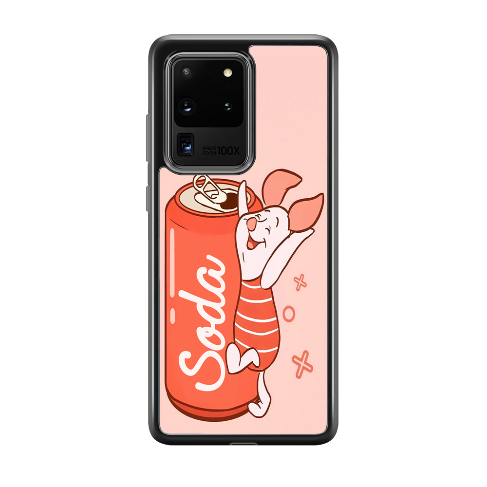 Piglet Winnie The Pooh Favorite Sodas Samsung Galaxy S20 Ultra Case