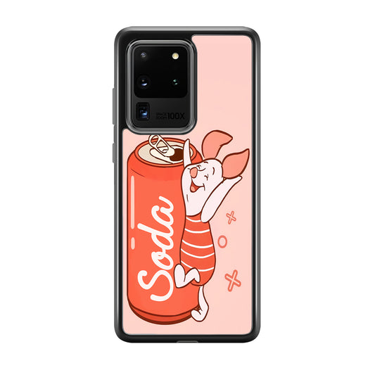 Piglet Winnie The Pooh Favorite Sodas Samsung Galaxy S20 Ultra Case