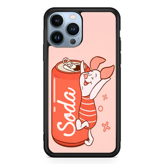 Piglet Winnie The Pooh Favorite Sodas iPhone 14 Pro Case