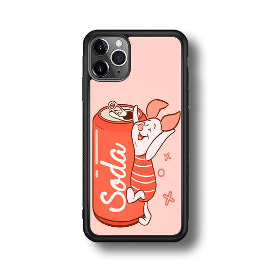 Piglet Winnie The Pooh Favorite Sodas iPhone 11 Pro Max Case