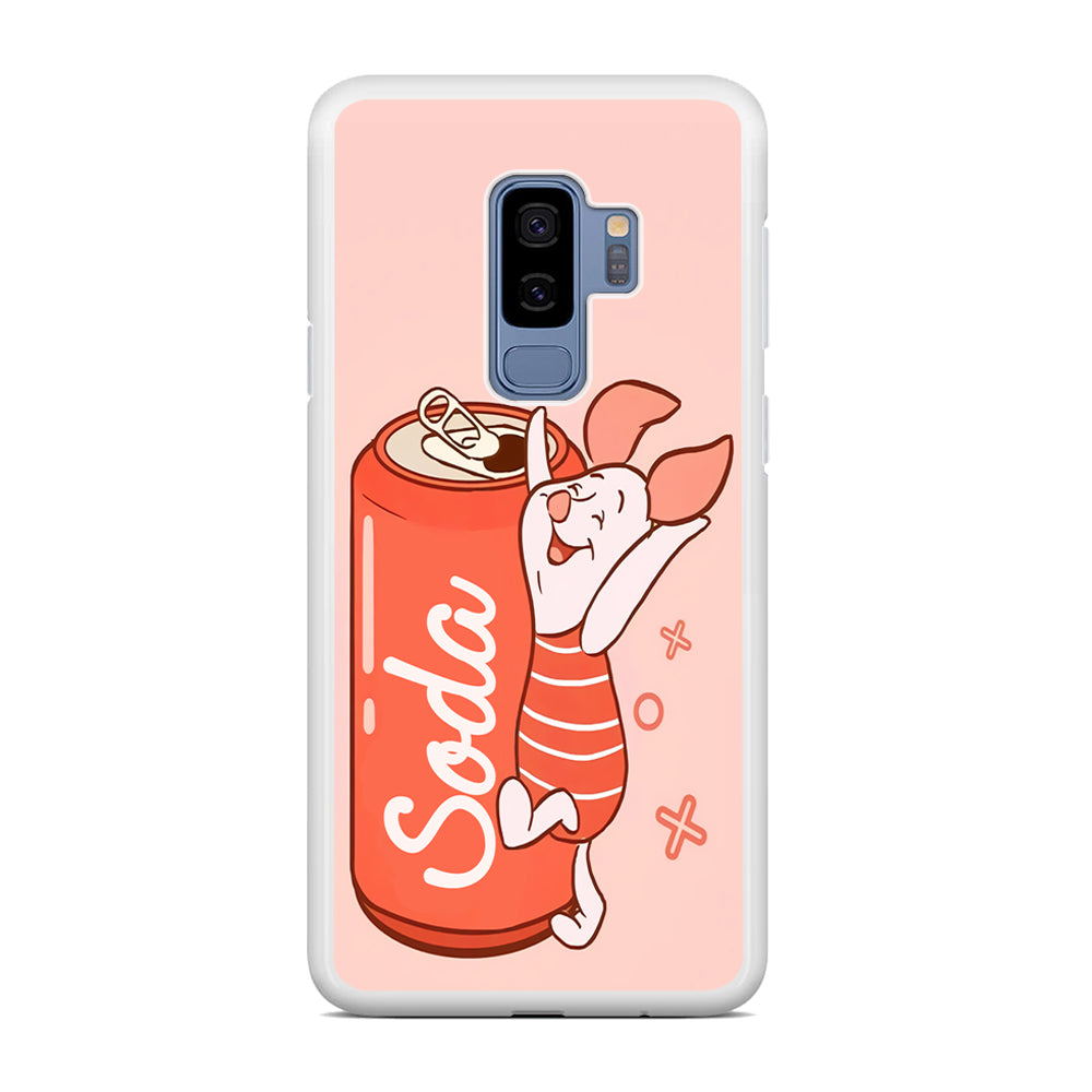 Piglet Winnie The Pooh Favorite Sodas Samsung Galaxy S9 Plus Case