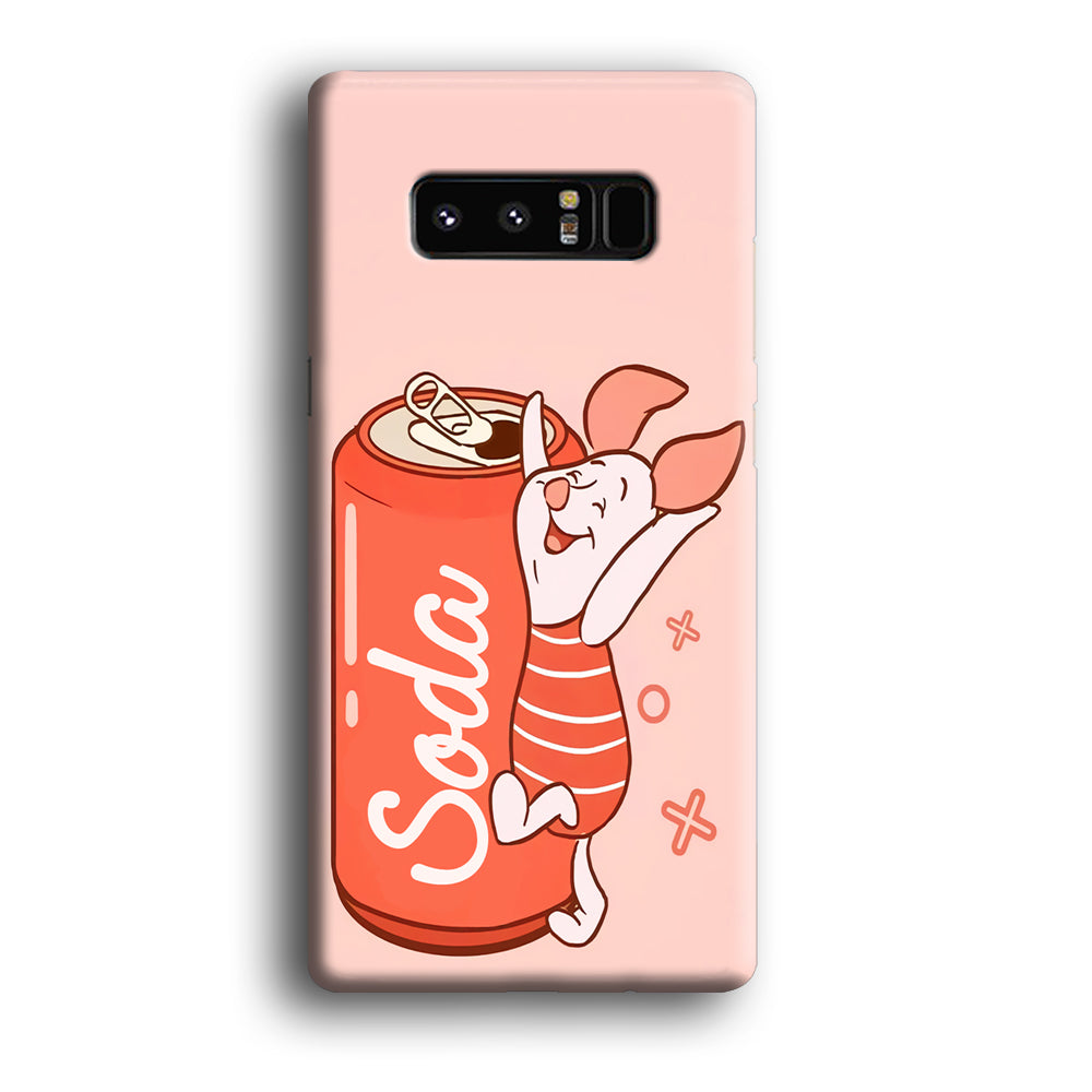 Piglet Winnie The Pooh Favorite Sodas Samsung Galaxy Note 8 Case