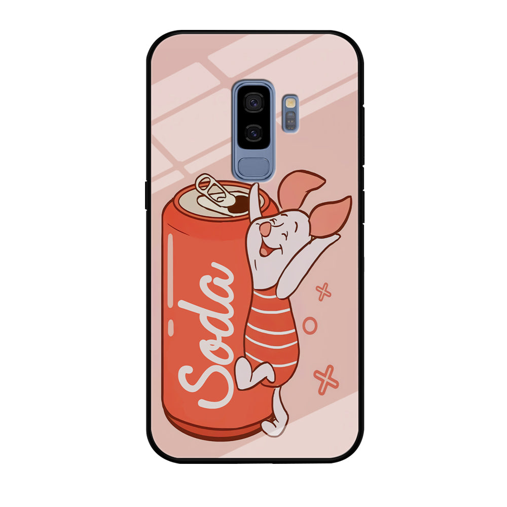 Piglet Winnie The Pooh Favorite Sodas Samsung Galaxy S9 Plus Case