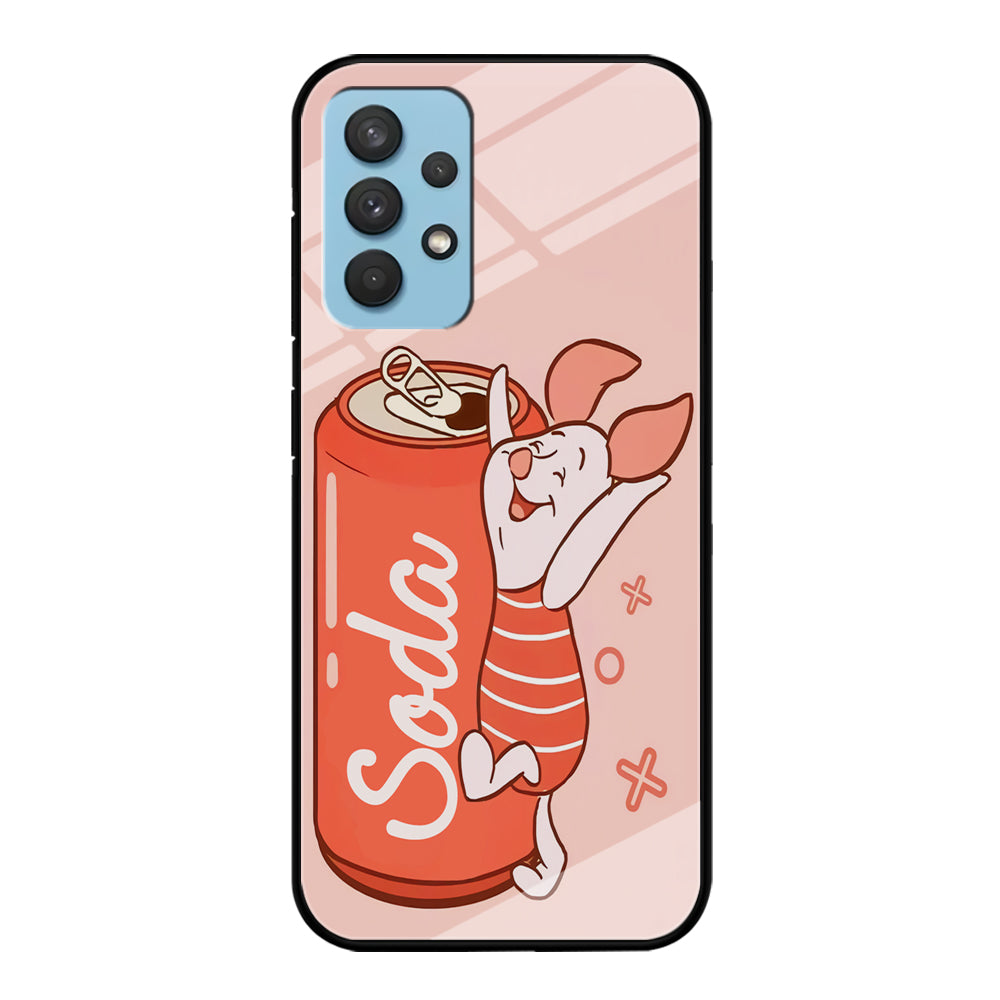 Piglet Winnie The Pooh Favorite Sodas Samsung Galaxy A32 Case