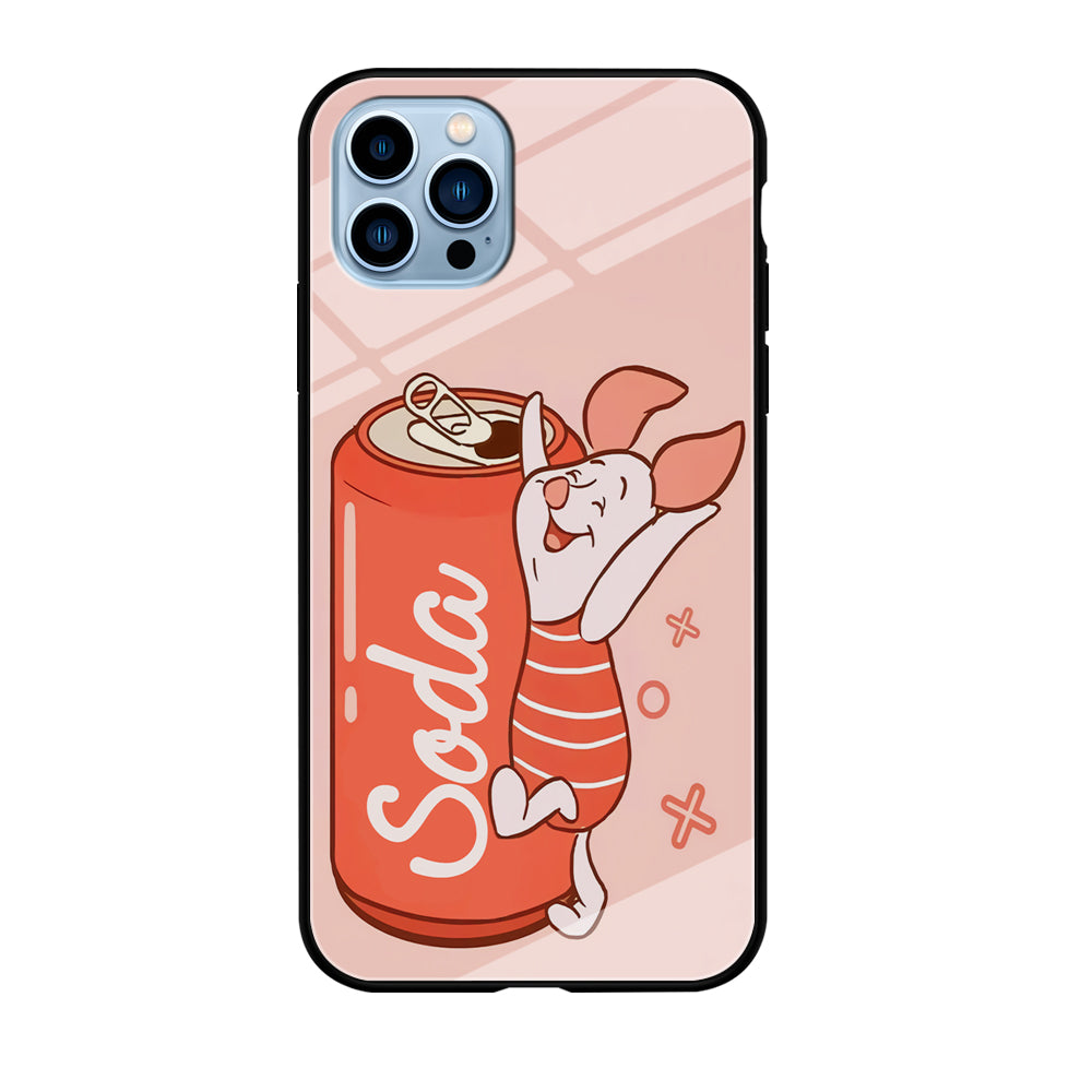 Piglet Winnie The Pooh Favorite Sodas iPhone 12 Pro Max Case