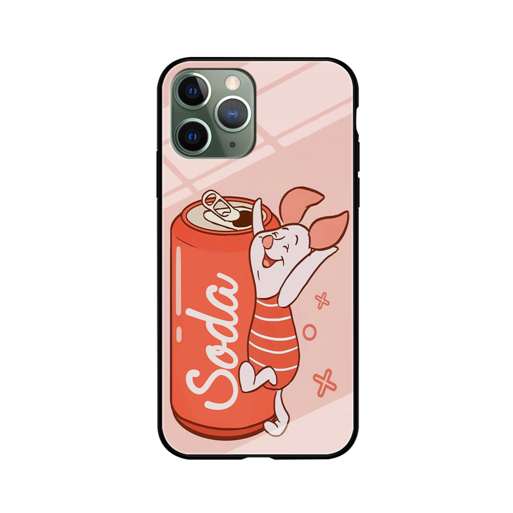 Piglet Winnie The Pooh Favorite Sodas iPhone 11 Pro Max Case