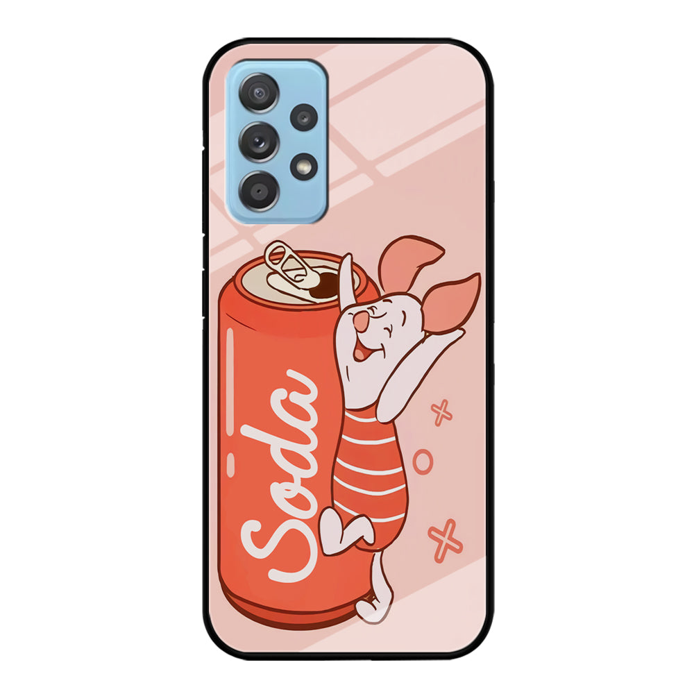 Piglet Winnie The Pooh Favorite Sodas Samsung Galaxy A72 Case