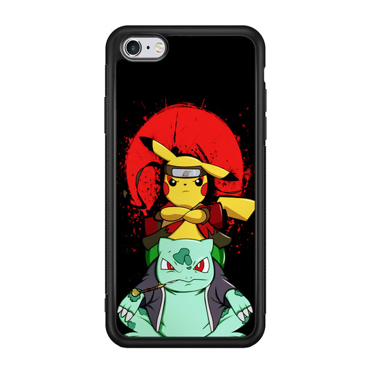 Pikachu Cosplay Naruto And Gamabunta iPhone 6 | 6s Case