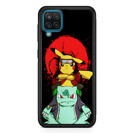 Pikachu Cosplay Naruto And Gamabunta Samsung Galaxy A12 Case