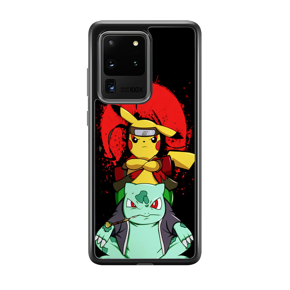 Pikachu Cosplay Naruto And Gamabunta Samsung Galaxy S20 Ultra Case