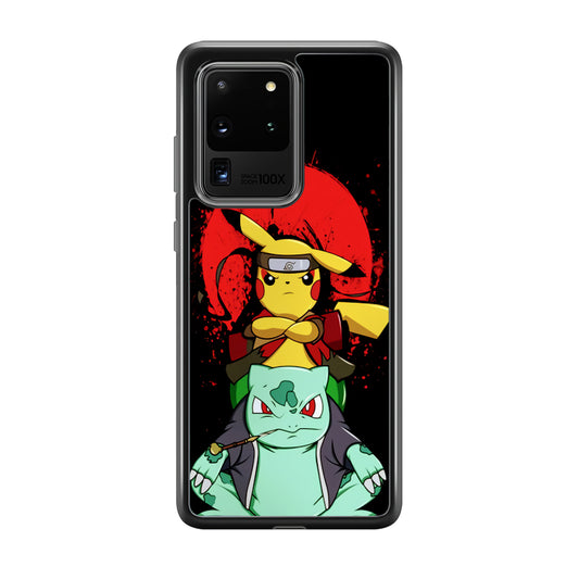 Pikachu Cosplay Naruto And Gamabunta Samsung Galaxy S20 Ultra Case