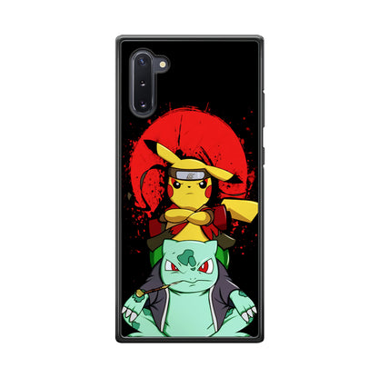 Pikachu Cosplay Naruto And Gamabunta Samsung Galaxy Note 10 Case