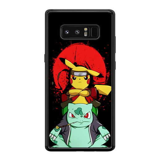 Pikachu Cosplay Naruto And Gamabunta Samsung Galaxy Note 8 Case