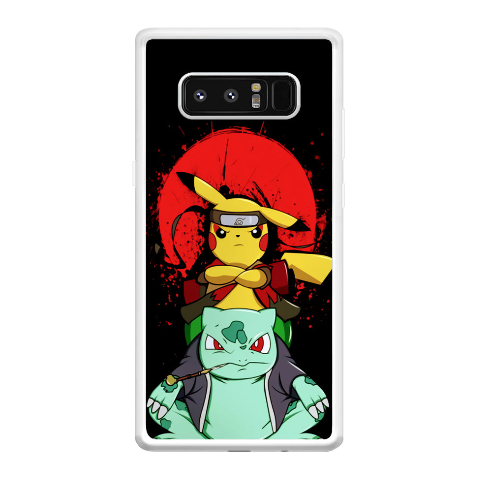 Pikachu Cosplay Naruto And Gamabunta Samsung Galaxy Note 8 Case