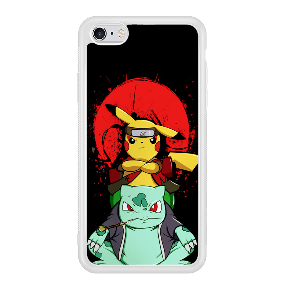 Pikachu Cosplay Naruto And Gamabunta iPhone 6 | 6s Case