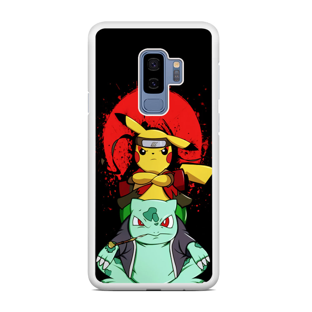 Pikachu Cosplay Naruto And Gamabunta Samsung Galaxy S9 Plus Case