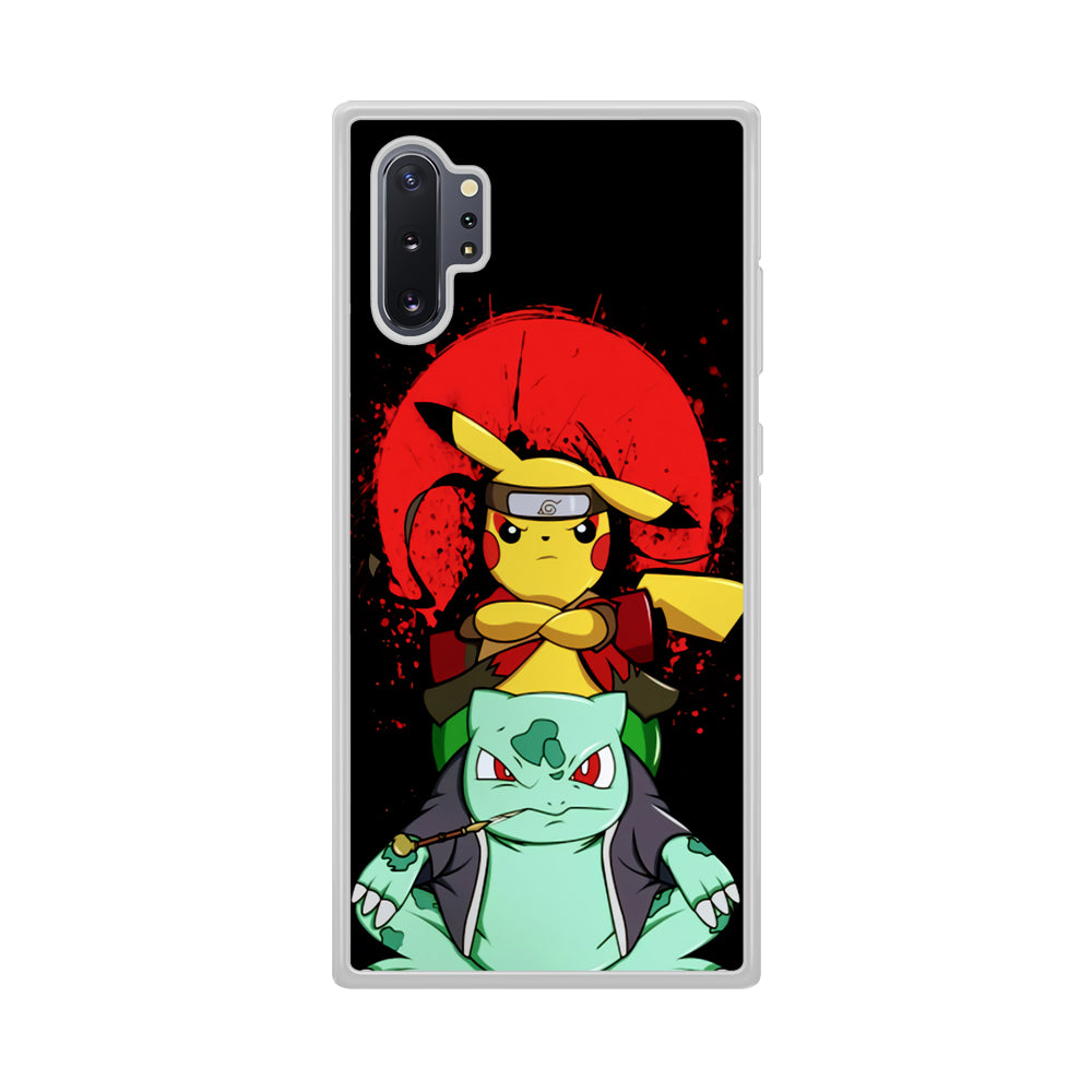 Pikachu Cosplay Naruto And Gamabunta Samsung Galaxy Note 10 Plus Case