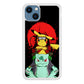Pikachu Cosplay Naruto And Gamabunta iPhone 14 Case