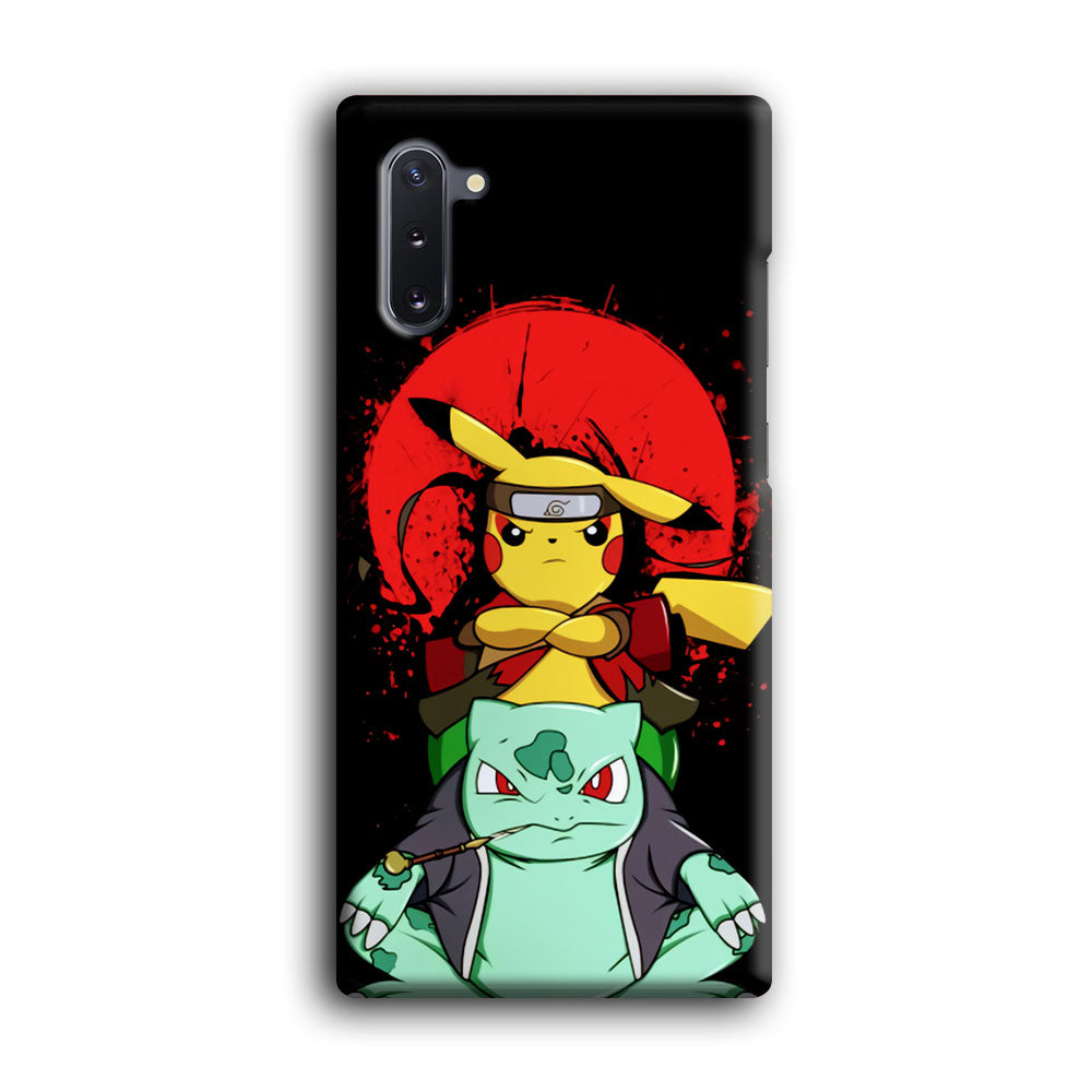 Pikachu Cosplay Naruto And Gamabunta Samsung Galaxy Note 10 Case