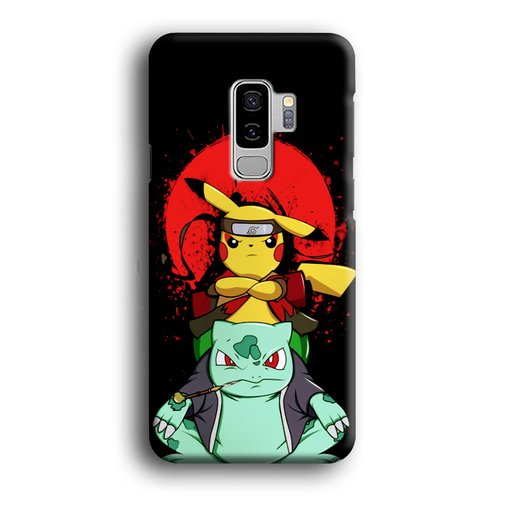 Pikachu Cosplay Naruto And Gamabunta Samsung Galaxy S9 Plus Case