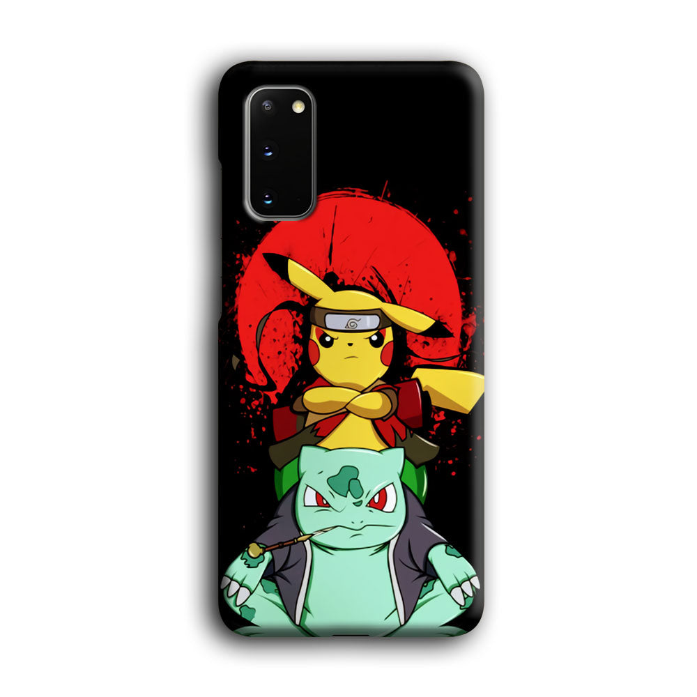 Pikachu Cosplay Naruto And Gamabunta Samsung Galaxy S20 Case