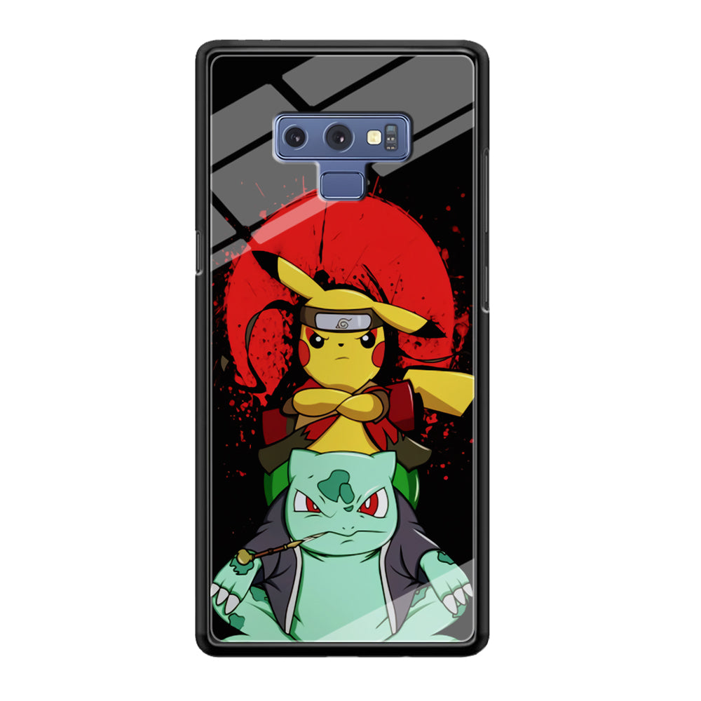 Pikachu Cosplay Naruto And Gamabunta Samsung Galaxy Note 9 Case