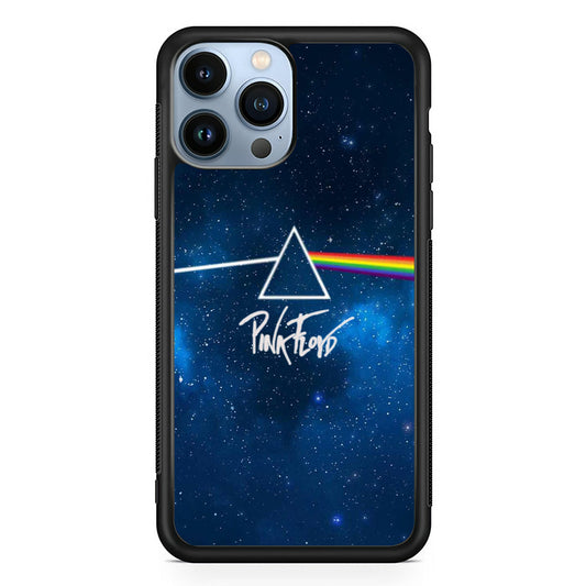 Pink Floyd Blue Galaxy iPhone 14 Pro Max Case