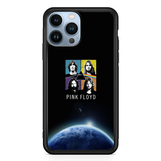 Pink Floyd Earth Poster iPhone 14 Pro Max Case