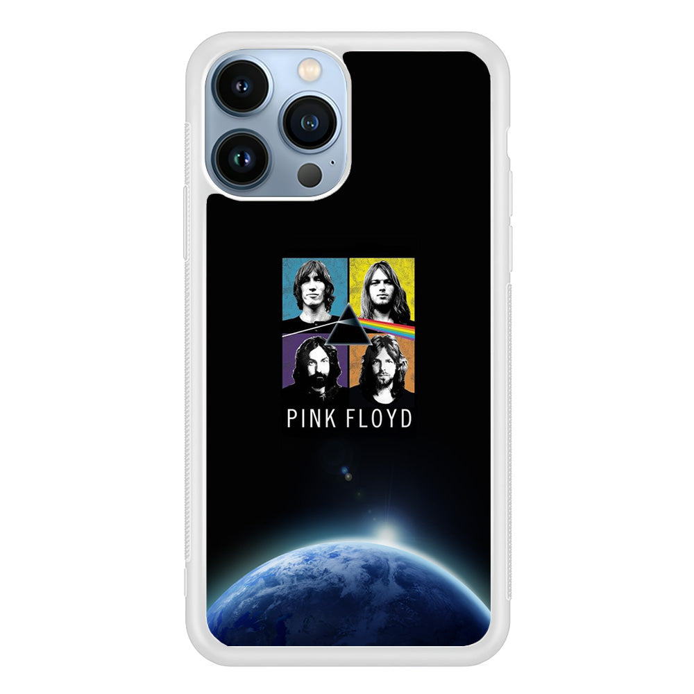 Pink Floyd Earth Poster iPhone 14 Pro Case