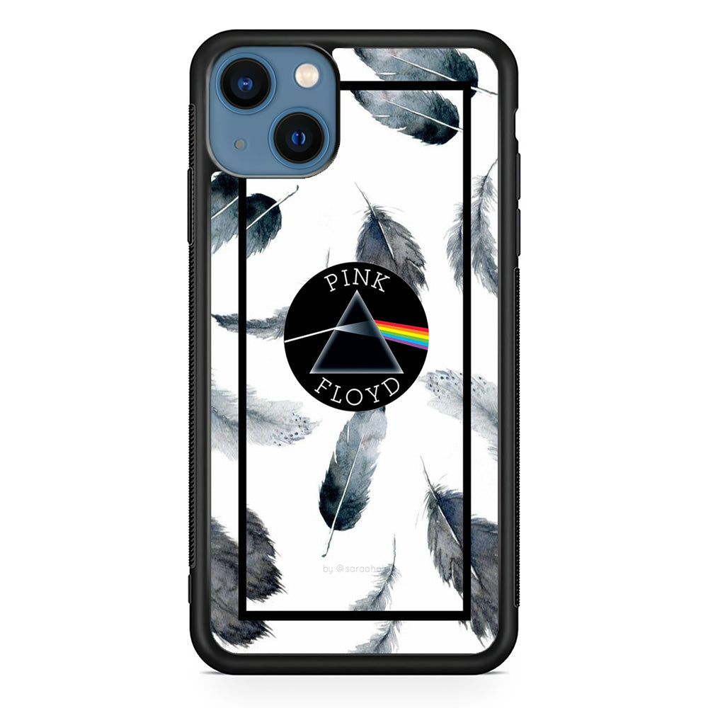 Pink Floyd White Feathers iPhone 15 Plus Case