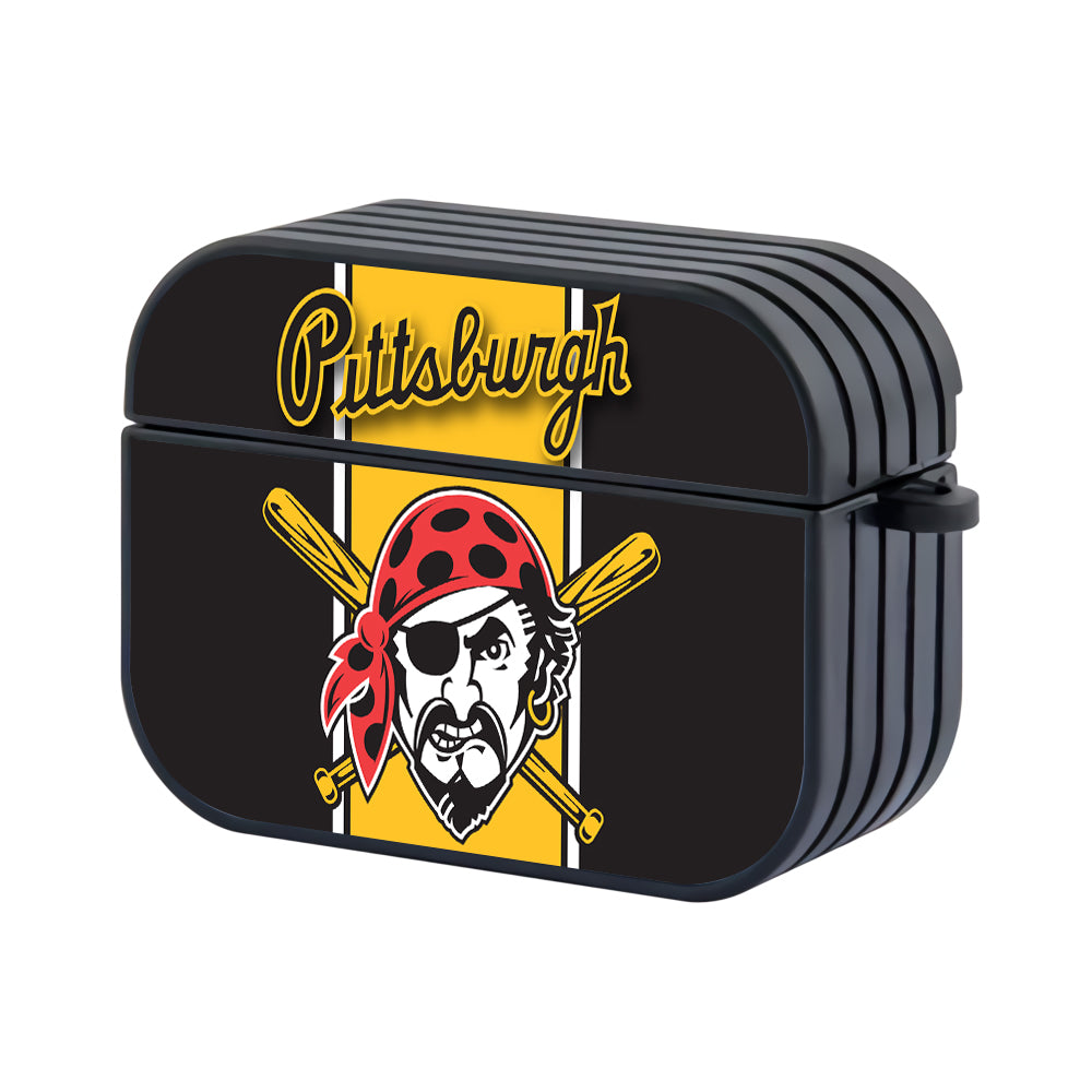 Pittsburgh Pirates Team Hard Plastic Case Cover For Apple Airpods Pro