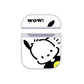 Pochacco Say Wow Hard Plastic Case Cover For Apple Airpods