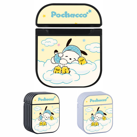 Pochacco Was Sleeping Hard Plastic Case Cover For Apple Airpods