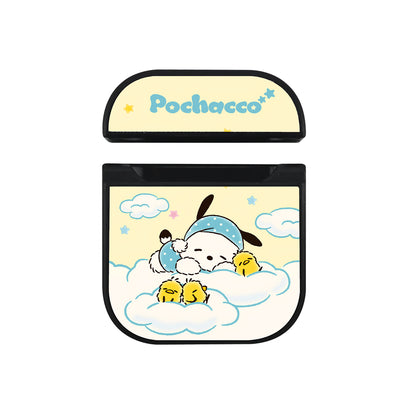 Pochacco Was Sleeping Hard Plastic Case Cover For Apple Airpods