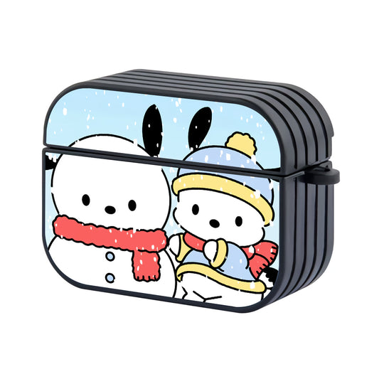 Pochacco Winter Moment Hard Plastic Case Cover For Apple Airpods Pro 2 - Ezzystore