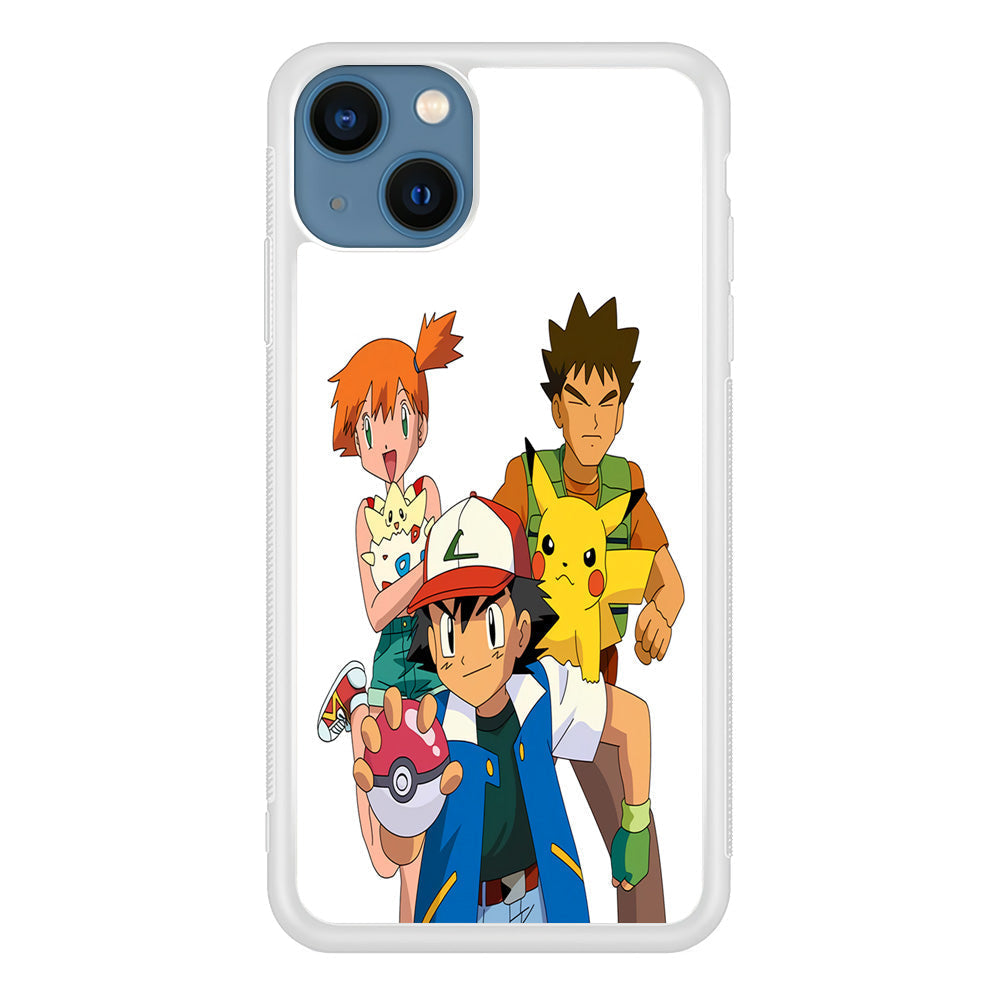 Pokemon Ash Ketchum Team iPhone 15 Plus Case