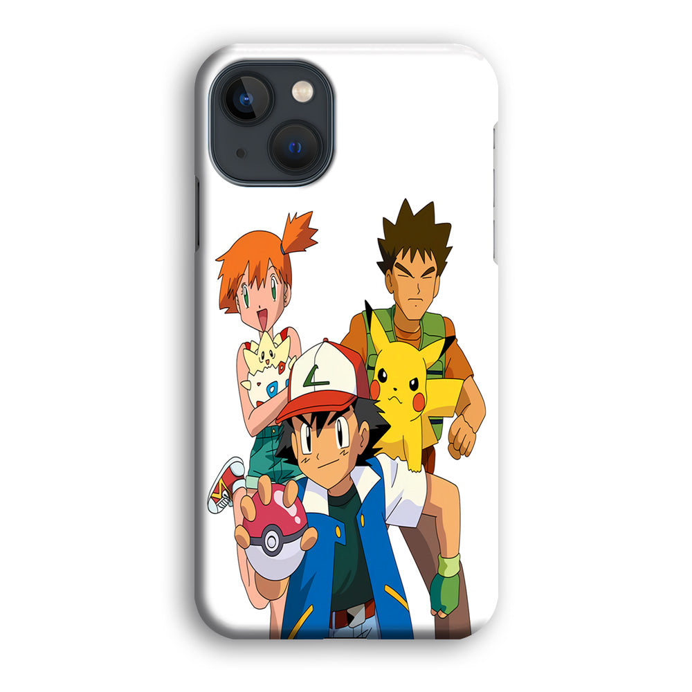 Pokemon Ash Ketchum Team iPhone 15 Plus Case