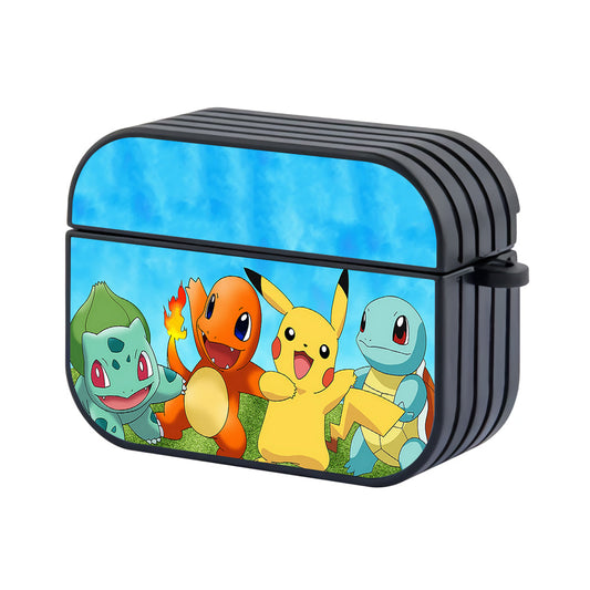 Pokemon Starter Character Hero Hard Plastic Case Cover For Apple Airpods Pro 2 - Ezzystore