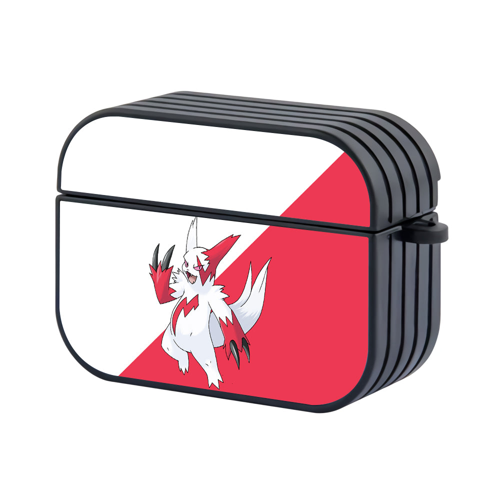 Pokemon Zangoose White And Red Hard Plastic Case Cover For Apple Airpods Pro