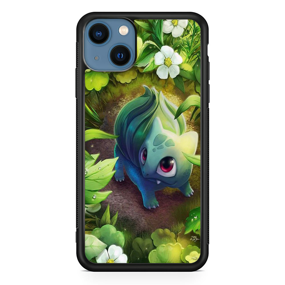 Pokemon Bulbasaur Beattle Style iPhone 15 Case