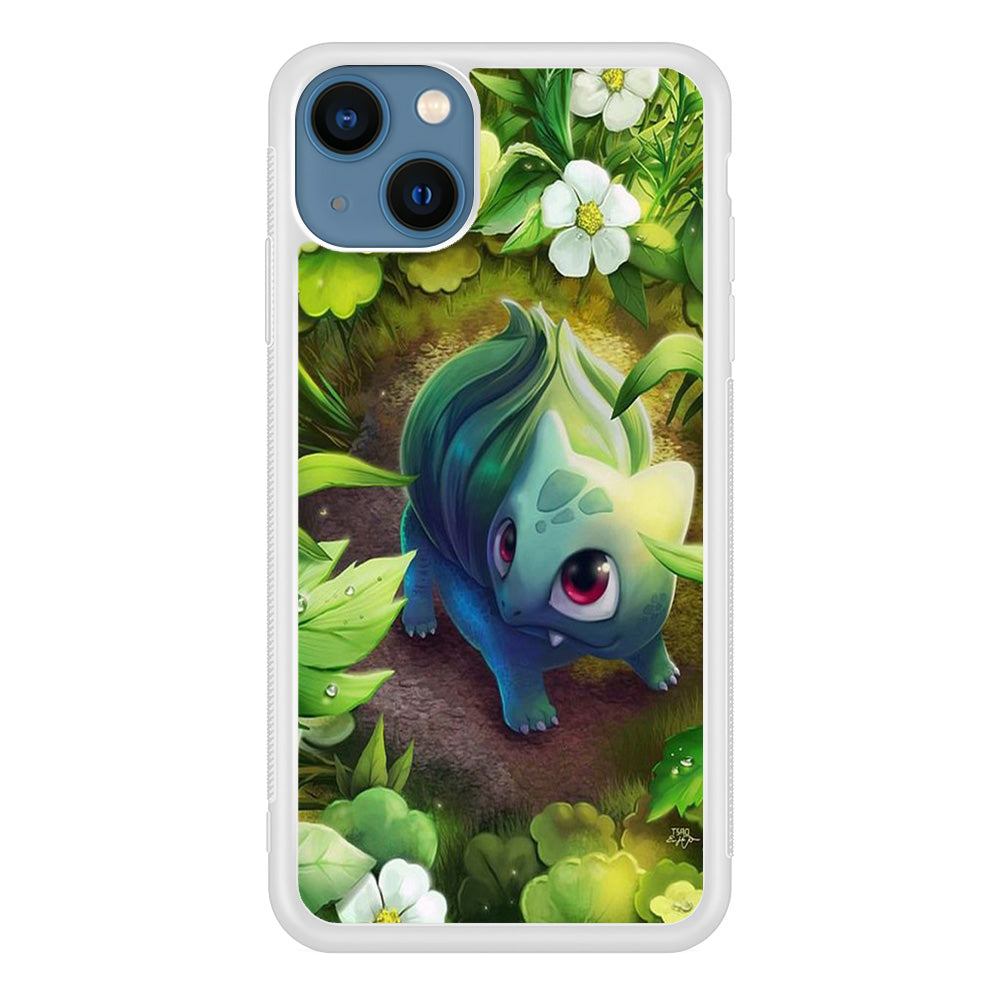 Pokemon Bulbasaur Beattle Style iPhone 15 Case